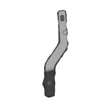 Soporte de paragolpe para Ford EcoSport 2008/2012 delantero Largo izquierdo