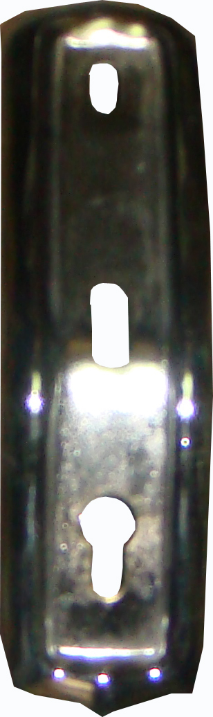 Uña de paragolpe para Ford Taunus 1974/1980 cromada delantera