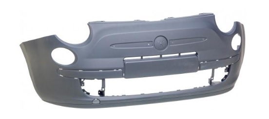 Paragolpe para Fiat 500 2008/2021 delantero con Primer con agujero P / moldura