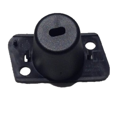 Soporte de paragolpe para Chevrolet Classic desde 2010 trasero lateral plástico derecho