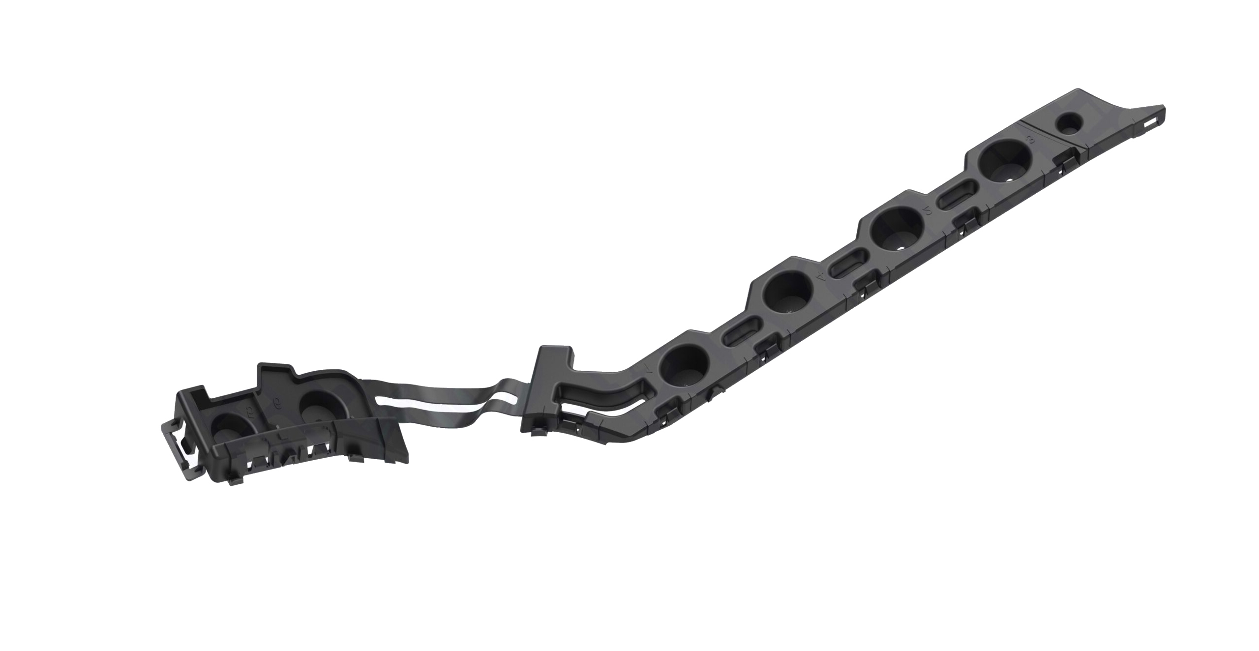 Soporte de paragolpe para Chevrolet Onix Plus 20 / 4 puertas trasero izquierdo