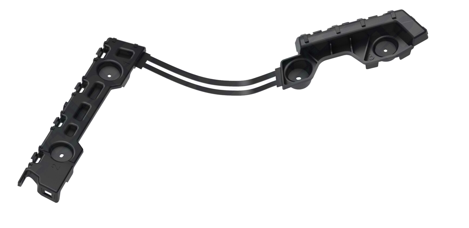 Soporte de paragolpe para Chevrolet Onix 2020/2022 trasero 5 puertas Guia derecho