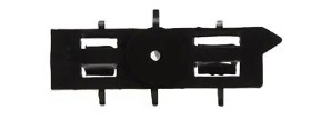 Soporte de paragolpe para Chevrolet Corsa II 2002/2011 trasero lateral derecho