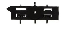 Soporte de paragolpe para Chevrolet Corsa II 2002/2011 trasero lateral izquierdo