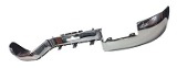 Paragolpe para Volkswagen Amarok 2010/2024 trasero con sensor cromado