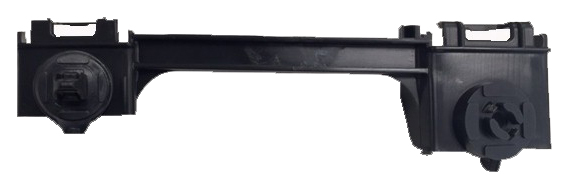 Soporte de paragolpe para Toyota Etios desde 2012 delantero izquierdo